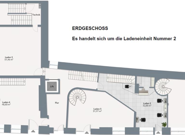 Ladenfläche zum Kauf 345.000 € 103 m² Verkaufsfläche Waldshut Waldshut-Tiengen 79761