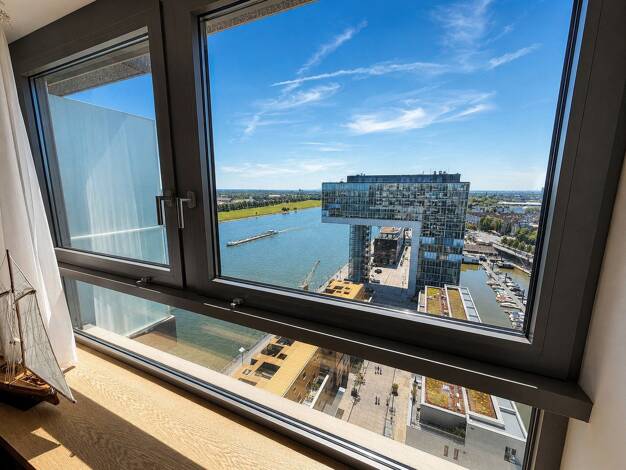 Wohnung zur Miete 1.150 € 2 Zimmer 60 m² Im Zollhafen 12 Altstadt-Süd Köln 50678