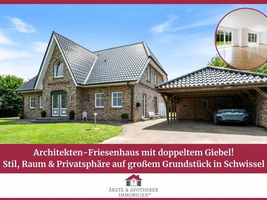 Einfamilienhaus zum Kauf 889.000 € 8 Zimmer 260 m² 1.300 m² Grundstück Schwissel / Christiansfelde 23795