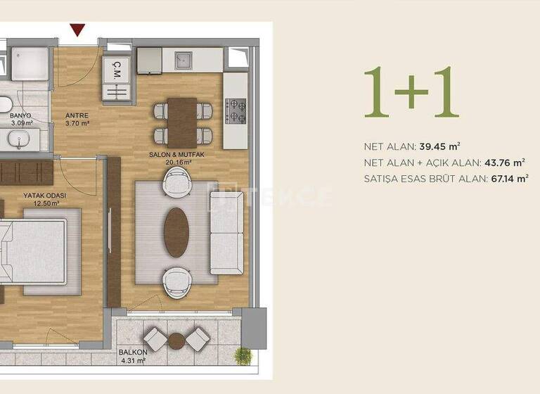 Studio zum Kauf 757.000 € 5 Zimmer 333 m² EG Ankara 06530