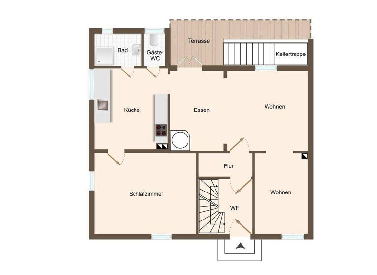 Doppelhaushälfte zum Kauf 299.000 € 7 Zimmer 125 m² 1.088 m² Grundstück Wickrath Mönchengladbach-Wickrath 41189