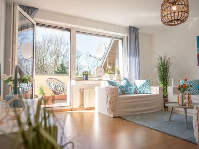 Wohnung zur Miete 395 € 2 Zimmer 61 m² Dachgeschoss, 3. Geschoss Laar Duisburg 47119