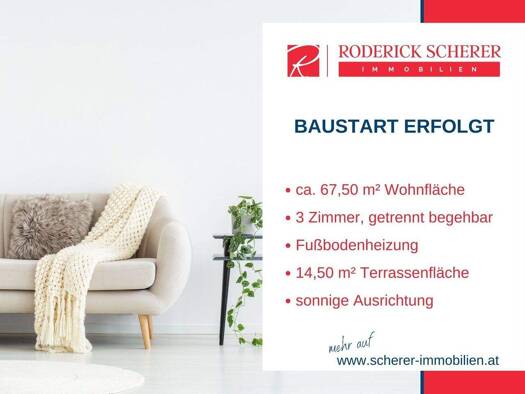 Wohnung zum Kauf - Erstbezug 273.770 € 3 Zimmer 67,5 m² 1. Geschoss Sankt Radegund bei Graz 8061