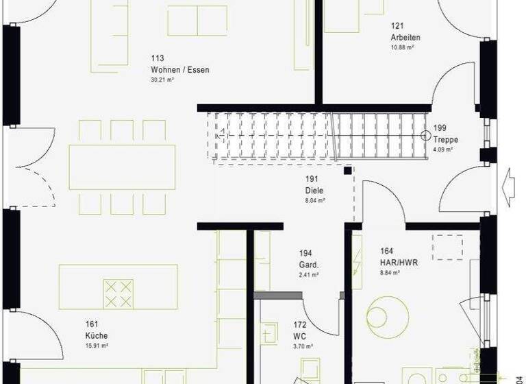 Einfamilienhaus zum Kauf 422.503 € 6 Zimmer 160 m² 606 m² Grundstück Weikersheim 97990