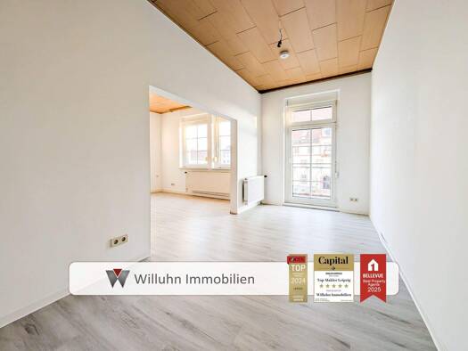 Wohnung zur Miete 595 € 3 Zimmer 61,9 m² 2. Geschoss Marktplatz 9 Eilenburg 04838