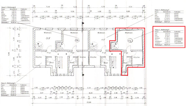 Wohnung zum Kauf 63.000 € 3 Zimmer 64,6 m²<br/>Wohnfläche 2.<br/>Geschoss Aschersleben Aschersleben 06449