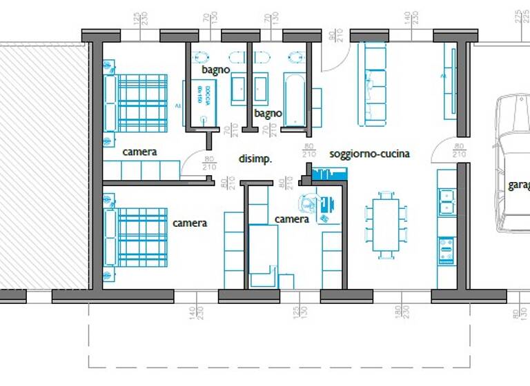 Studio zum Kauf - Erstbezug 499.000 € 4 Zimmer 86 m² frei ab sofort Bedizzole
