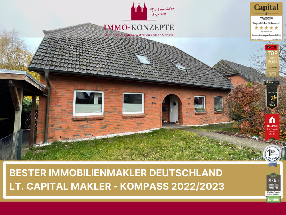 Mehrfamilienhaus zum Kauf 365.000 € 8 Zimmer 224 m²<br/>Wohnfläche 589 m²<br/>Grundstück Lübesse Lübesse 19077