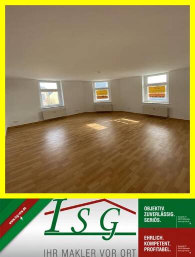 Wohnung zur Miete 570 € 4 Zimmer 95,3 m² 2. Geschoss frei ab 01.07.2025 Mittweida Mittweida 09648