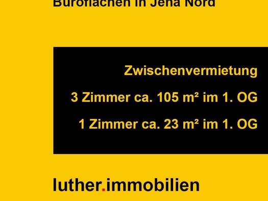 Bürofläche zur Miete provisionsfrei 9,50 € 3 Zimmer 102,8 m² Bürofläche Löbstedt Jena 07749