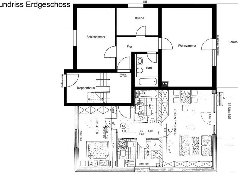 Wohnung zum Kauf 63.000 € 2 Zimmer 65 m²<br/>Wohnfläche EG<br/>Geschoss Coswig Coswig (Anhalt) 06869