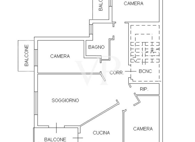 Wohnung zum Kauf 550.000 € 5 Zimmer 124 m² 3. Geschoss Via Monti Malcesine 37018