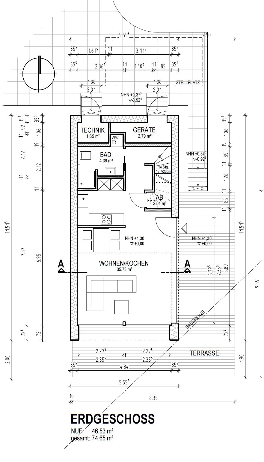 Einfamilienhaus zum Kauf 289.000 € 2,5 Zimmer 74,6 m²<br/>Wohnfläche 676 m²<br/>Grundstück Wischhafen Wischhafen 21737