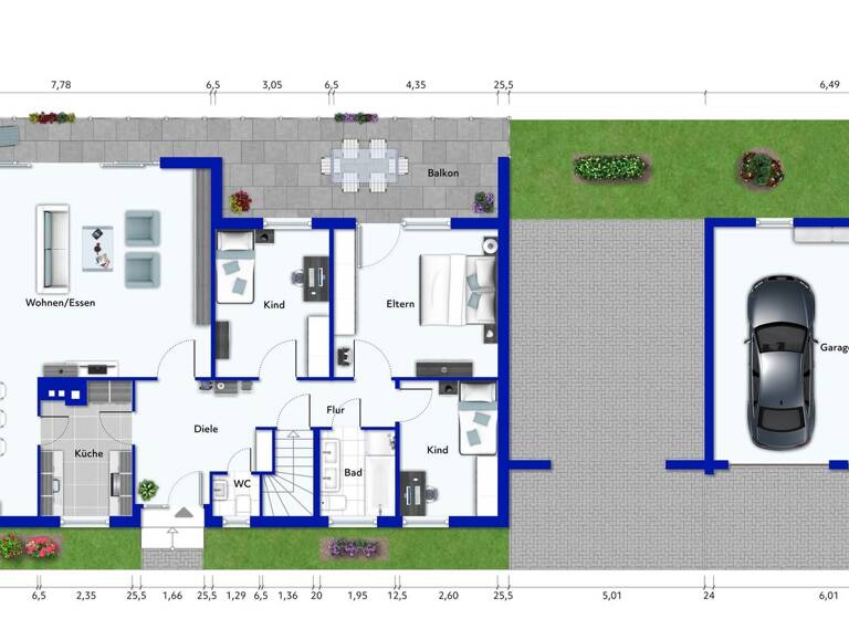 Einfamilienhaus zum Kauf 397.000 € 4 Zimmer 118 m² 2.155 m² Grundstück Wolfenacker Niederbreitbach 56589