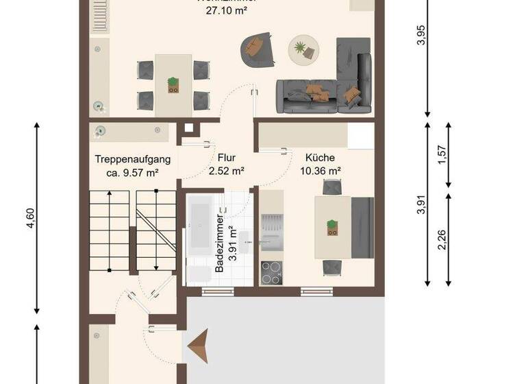 Doppelhaushälfte zum Kauf 189.000 € 7 Zimmer 127,3 m² 354 m² Grundstück Haldensleben 39340