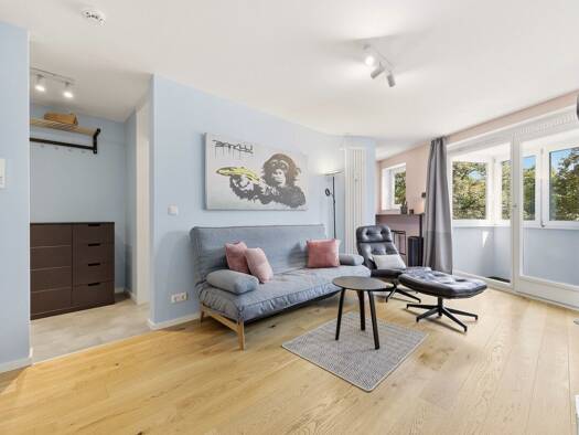 Studio zum Kauf provisionsfrei 269.000 € 1 Zimmer 27,8 m² 1. Geschoss Westendstraße 272 Laim München 80686