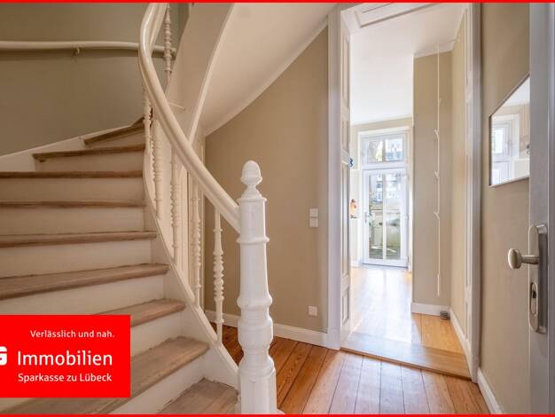 Stadthaus zum Kauf 820.000 € 6 Zimmer 162 m² 82 m² Grundstück Innenstadt Lübeck, Innenstadt 23552