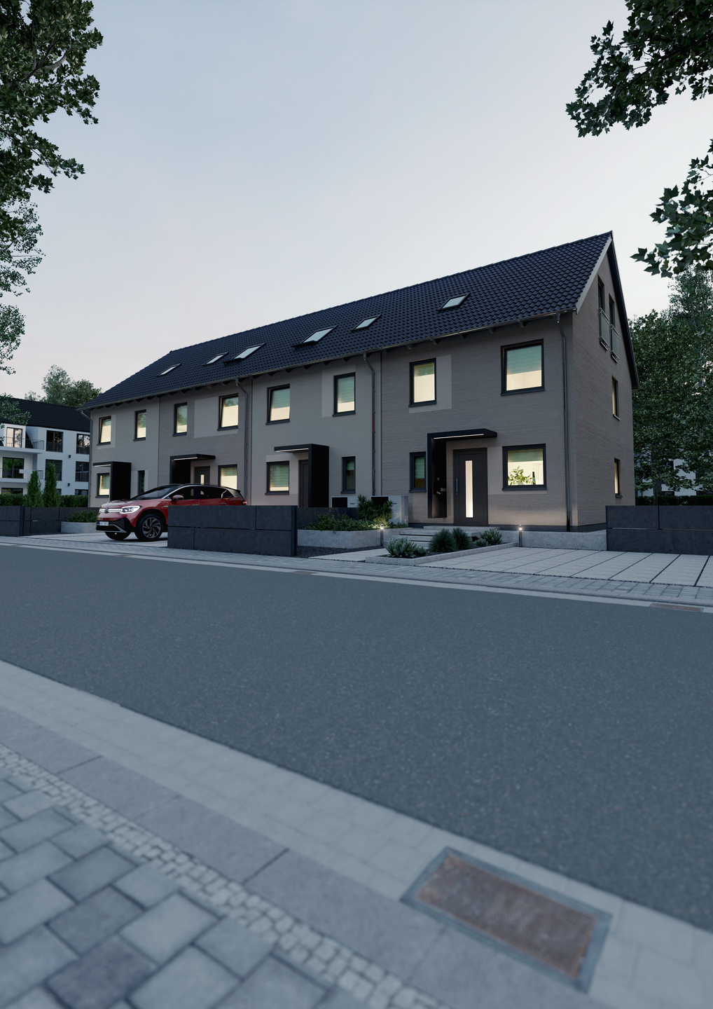 Reihenendhaus zum Kauf - Erstbezug - Ansicht 2