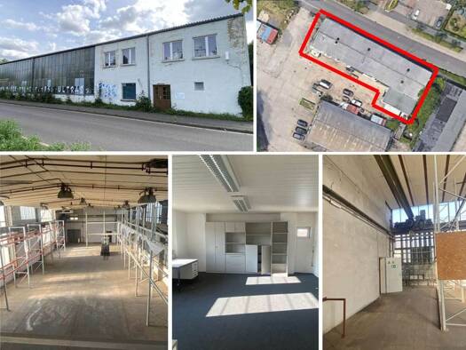 Lagerhalle zur Miete provisionsfrei 3,50 € 910 m² Lagerfläche Schönefeld-Abtnaundorf Leipzig 04347