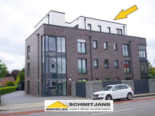 Penthouse zur Miete 1.400 € 3 Zimmer 138 m² frei ab 01.09.2026 Darme Lingen (Ems) 49809