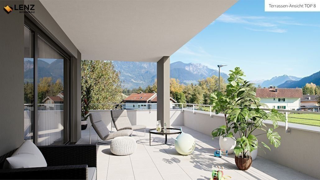 Terrassenwohnung zum Kauf provisionsfrei 628.000 € 4 Zimmer 84,7 m²<br/>Wohnfläche 2.<br/>Geschoss Im Bruel 15 Nenzing 6710