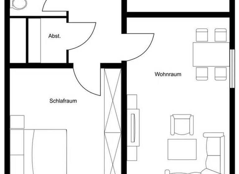 Wohnung zum Kauf 185.000 € 2,5 Zimmer 57,3 m² 4. Geschoss Orschel-Hagen Reutlingen / Orschelhagen 72760