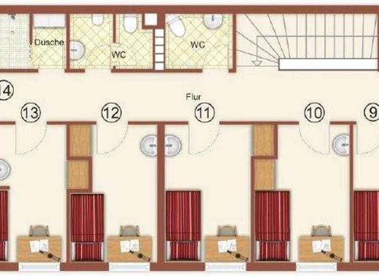 Wohnung zur Miete 185 € 1 Zimmer 10 m² Sanderau Würzburg 97072