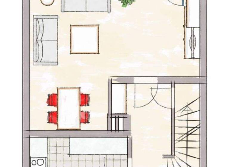 Reihenmittelhaus zum Kauf 214.000 € 4 Zimmer 90 m² 193 m² Grundstück Helstorf Neustadt 31535