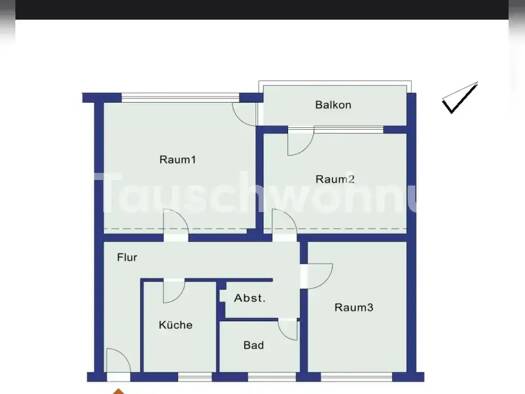 Wohnung zur Miete Tauschwohnung 450 € 3 Zimmer 81 m² 4. Geschoss Mariendorf Berlin 10783