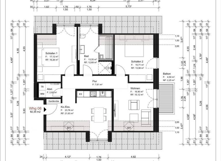 Wohnung zum Kauf - Erstbezug 659.000 € 3 Zimmer 92,4 m² Grömitz 23743