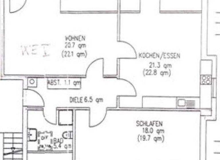 Wohnung zum Kauf 199.000 € 3 Zimmer 72 m² Beienheim Reichelsheim / Beienheim 61203
