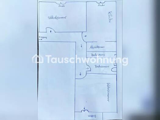 Wohnung zur Miete Tauschwohnung 400 € 2 Zimmer 56 m² 2. Geschoss Niederschöneweide Treptow-Köpenick 12439