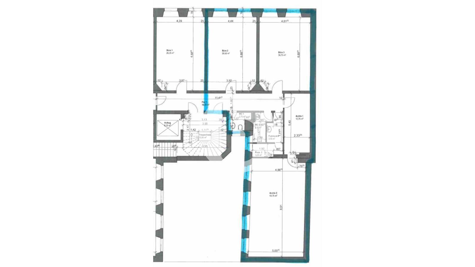 Bürogebäude zur Miete provisionsfrei 21,50 € 450 m²<br/>Bürofläche ab 150 m²<br/>Teilbarkeit Innenstadt Frankfurt am Main 60313