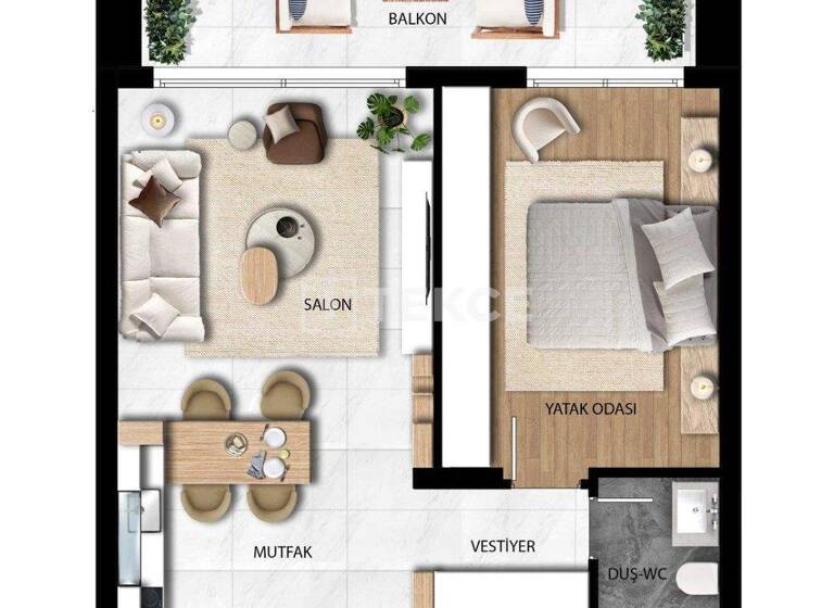 Wohnung zum Kauf 363.000 € 4 Zimmer 168 m² EG Iskele 99870