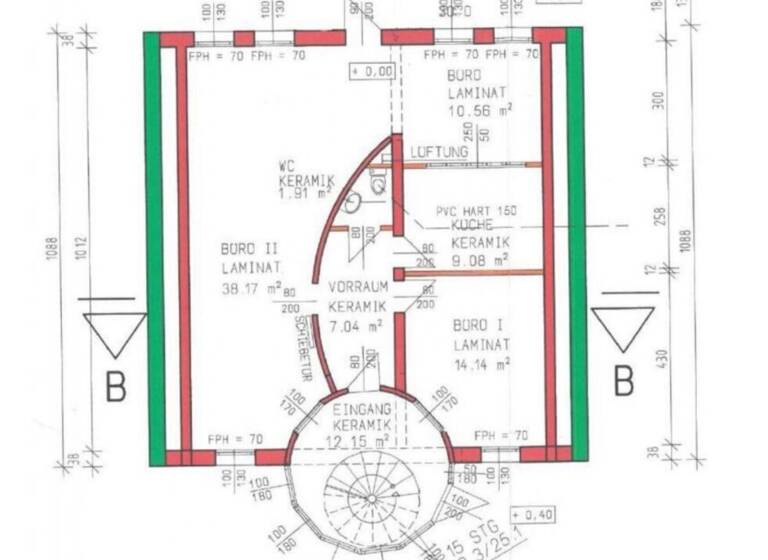 Büro zur Miete 11 € Am Spitz Neunkirchen 2620