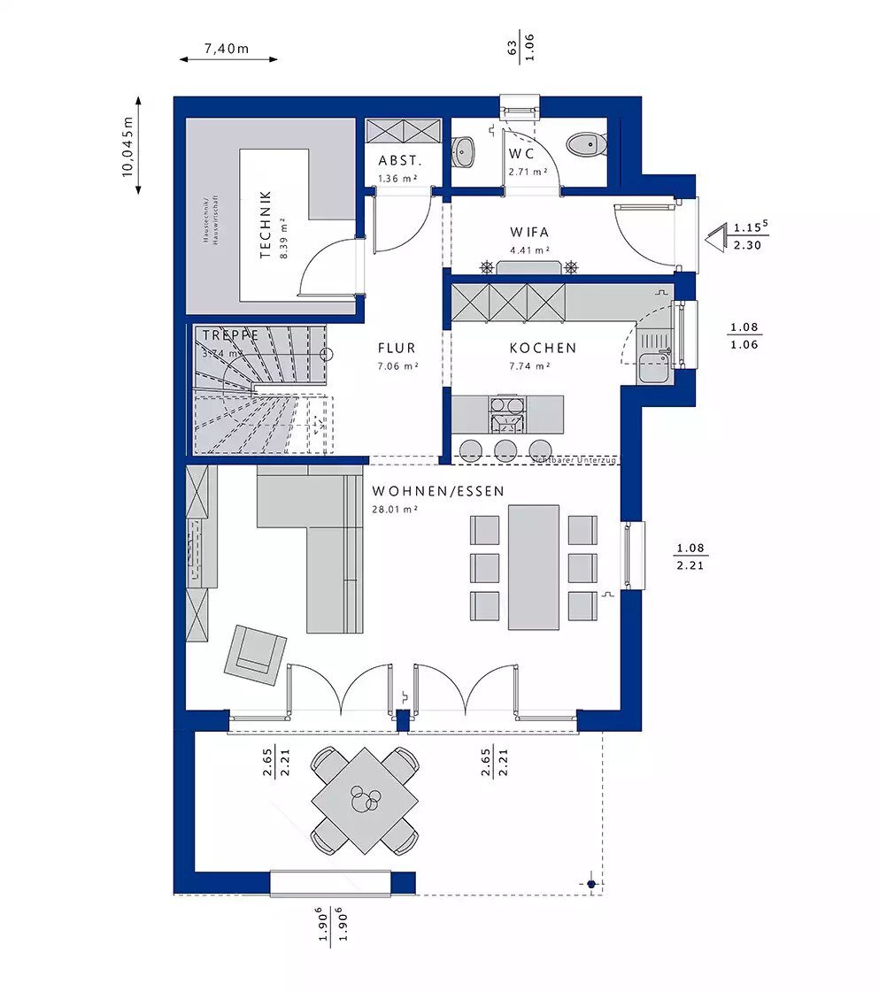 Doppelhaushälfte zum Kauf 403.699 € 5 Zimmer 118 m²<br/>Wohnfläche 340 m²<br/>Grundstück Mecklenbeck Münster Hiltrop Ost 48163