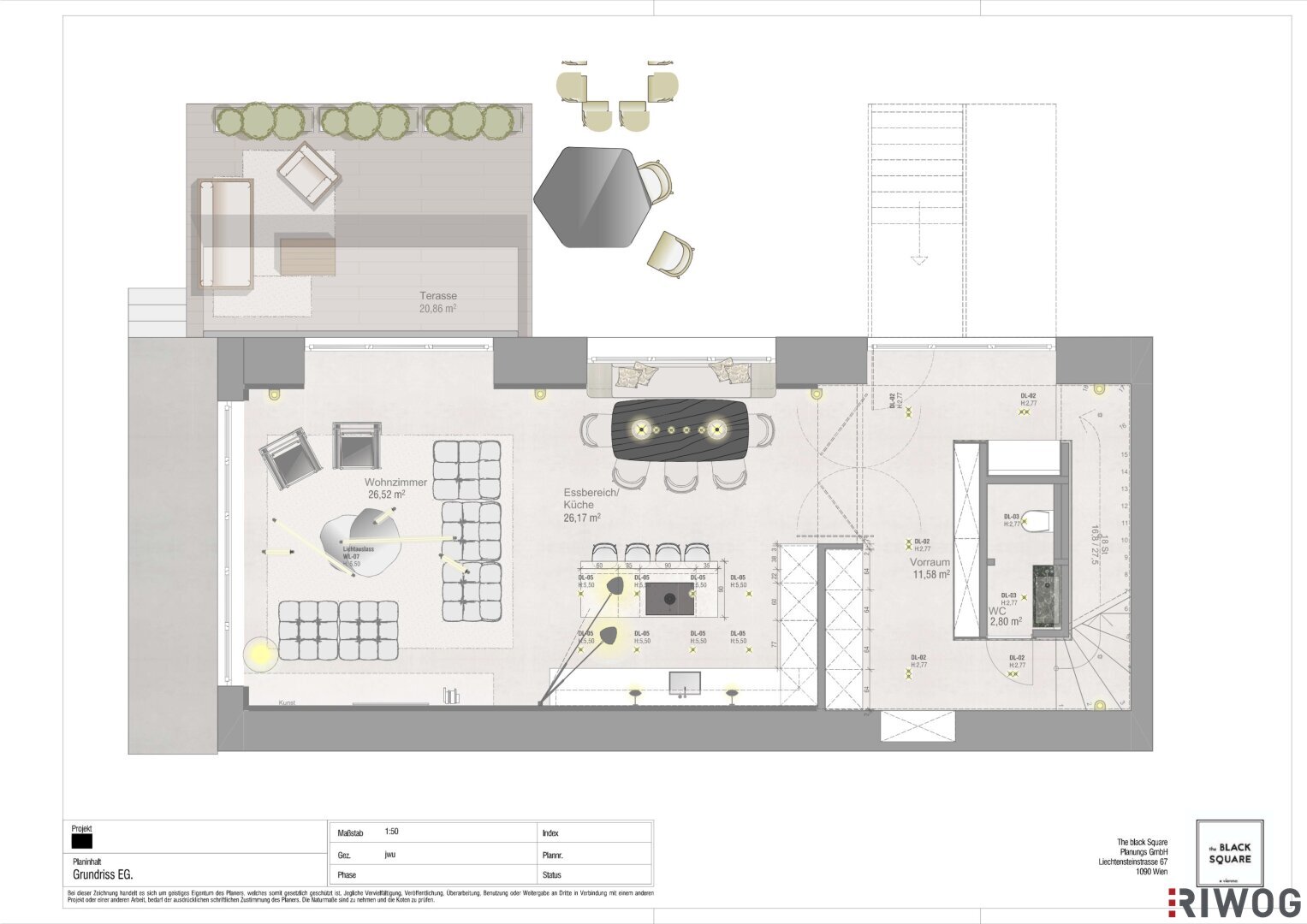 Loft zum Kauf 1.290.000 € 3 Zimmer 156,2 m²<br/>Wohnfläche EG<br/>Geschoss Obere Amtshausgasse Wien 1050