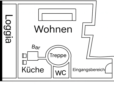 Maisonette zur Miete 850 € 2,5 Zimmer 90 m² Geschoss 2/3 frei ab 01.08.2025 Brackwede Bielefeld 33647