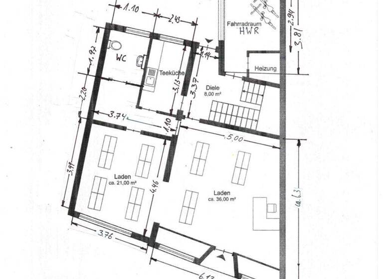 Gewerbeobjekt zum Kauf als Kapitalanlage geeignet 365.000 € 5 Zimmer 65 m² 195 m² Grundstück Wesselburen 25764