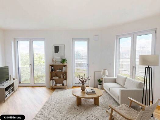 Wohnung zur Miete - Erstbezug 810 € 2 Zimmer 49,2 m² 5. Geschoss frei ab sofort Columbusstraße Löbtau-Nord Dresden 01159