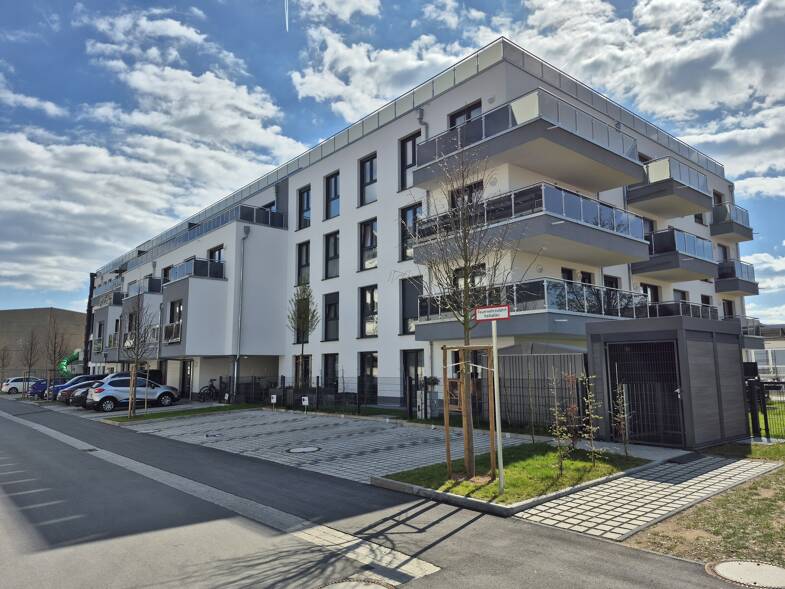 Wohnung zum Kauf - Neubau provisionsfrei 419.092 € 2 Zimmer 67,7 m² 1. Geschoss frei ab sofort Flössaustraße 100 Südstadt Fürth 90763