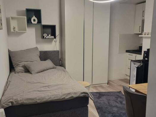 Studio zur Miete Wohnen auf Zeit 550 € 1 Zimmer 21 m² frei ab 01.04.2026 Corneliusstraße 100 Friedrichstadt Düsseldorf 40215