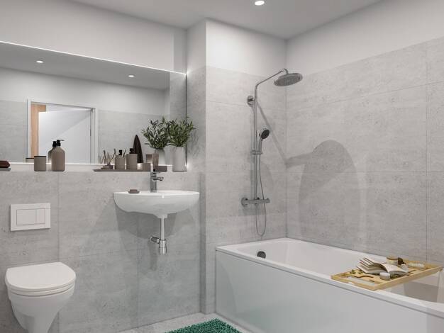 Wohnung zum Kauf - Erstbezug provisionsfrei 239.000 € 2 Zimmer 47,8 m² St. Lorenz Nord Lübeck 23556