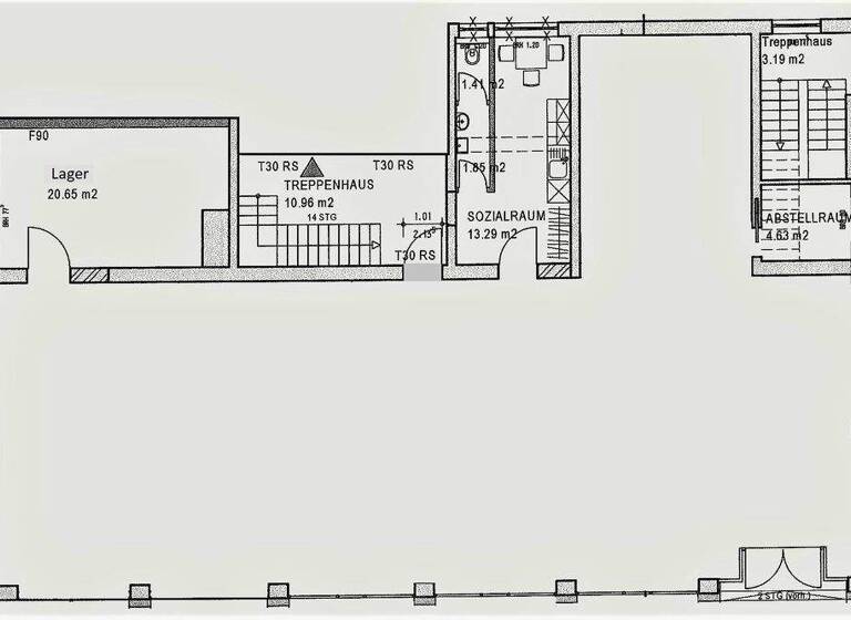 Ladenfläche zur Miete 1.600 € 3 Zimmer 197 m² Verkaufsfläche Stieghorst Bielefeld 33605