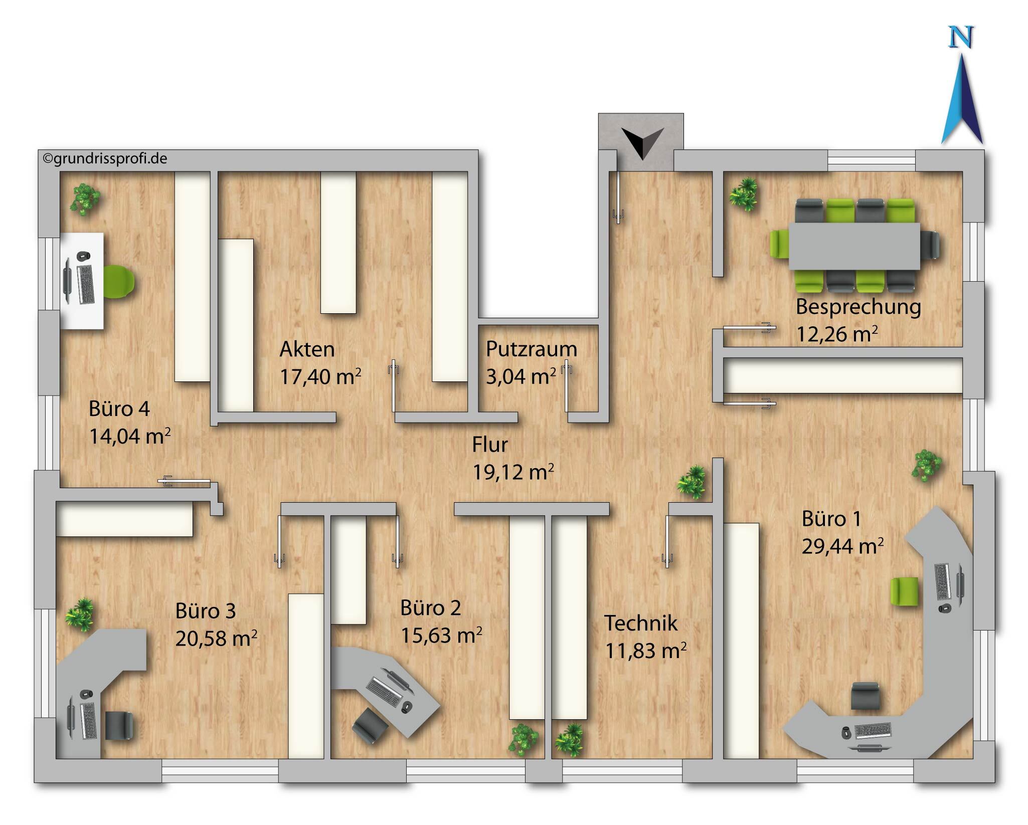 Bürofläche zur Miete 12,58 € 143 m²<br/>Bürofläche von 14 m² bis 70 m²<br/>Teilbarkeit Am Kornfeld 11 Pürgen Pürgen 86932