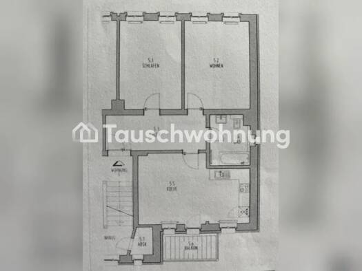 Wohnung zur Miete Tauschwohnung 565 € 2,5 Zimmer 75 m² Plagwitz Südwest 04229