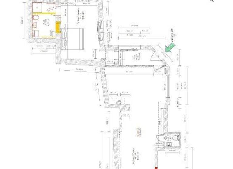 Wohnung zur Miete - Erstbezug 618 € 2 Zimmer 95 m² Schmiedestraße 9, 11 Senftenberg 01968