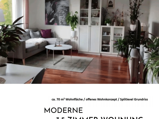 Wohnung zur Miete 890 € 3,5 Zimmer 70 m² Geschoss 1/2 frei ab 15.07.2026 Horchheimer Höhe Koblenz 56076
