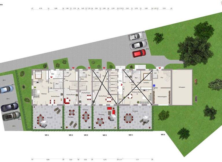 Mehrfamilienhaus zum Kauf 450.000 € 23 Zimmer 436 m² 1.873 m² Grundstück Linnepe Sundern 59846