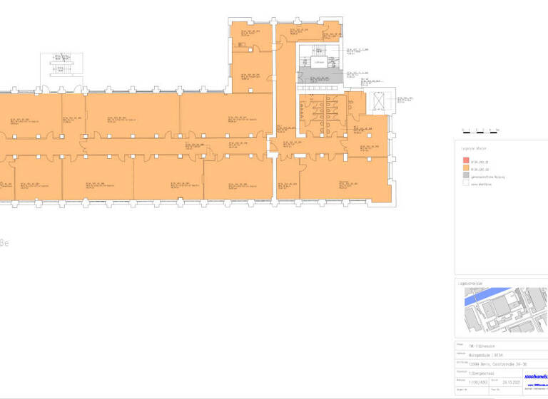 Bürofläche zur Miete provisionsfrei 13,50 € 926,1 m²<br/>Bürofläche Tempelhof Berlin 12099